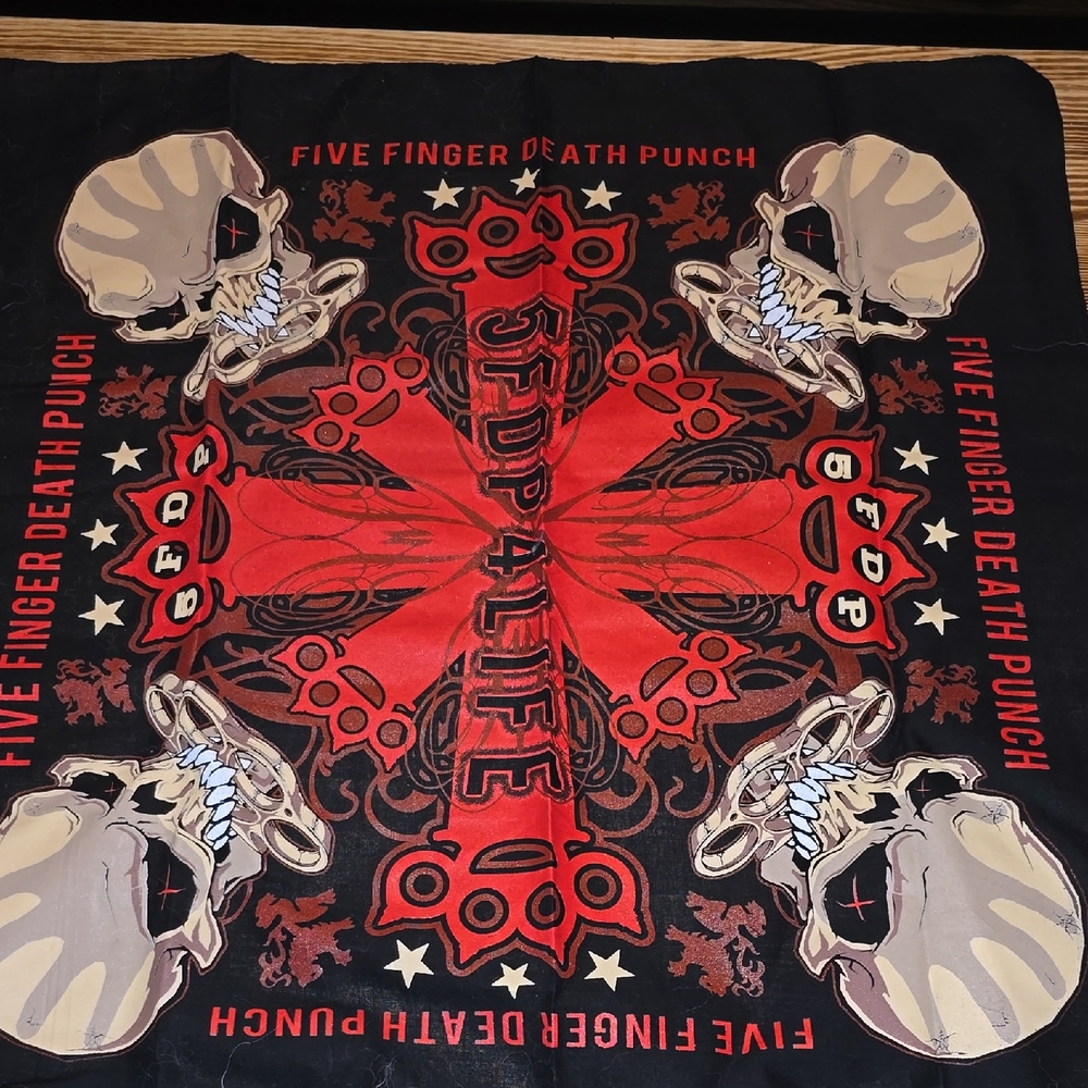 NWOT Five Finger Death Punch Bandana